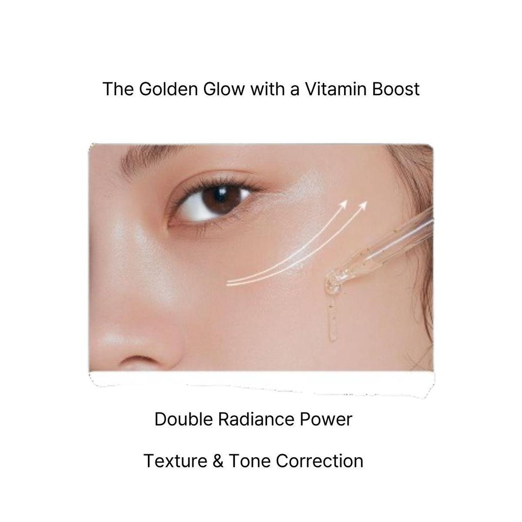 Vitamin C Gold Vitality Ampoule 30ml / Brightening Glow & Intensive Elasticity K-Beauty
