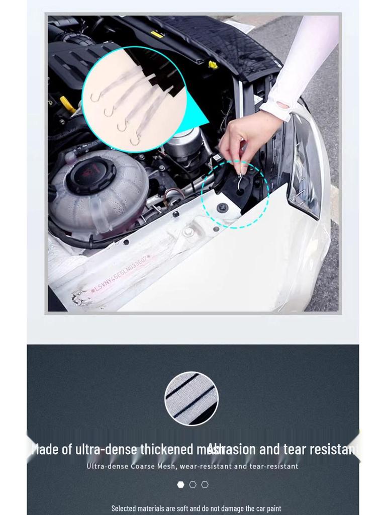 Water and Insect Protection Netting for Volkswagen Santana, Tiguan, Tayron, Jetta, Golf, Magotan, Sagitar.