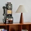 Retro Lighting Modern Vintage Table Lamp Creative Simple Fabric Lampshade Lamp Decorative Atmosphere Light Bedroom Lighting