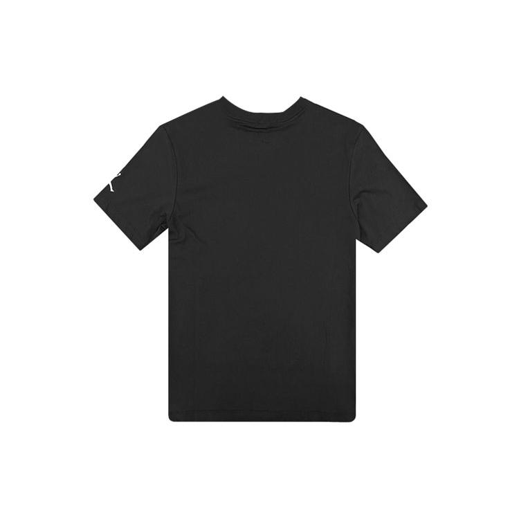 Jordan T Shirts Men's Black Crew Neck Moderate CZ2349-010