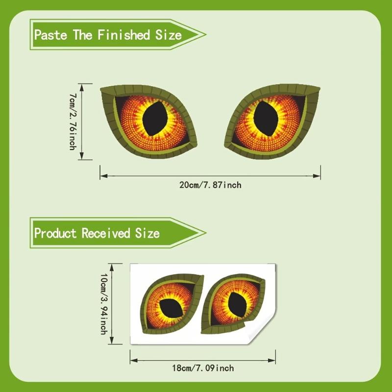 

Glow-in-the-Dark Eye Toilet Sticker Self-adhesive Removable PVC Wall Stickers Luminous Home Decoration For Bedroom, Living Room