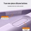 iPhone 17 Pro Max Full Coverage Silicone Case with Integrated Buttons