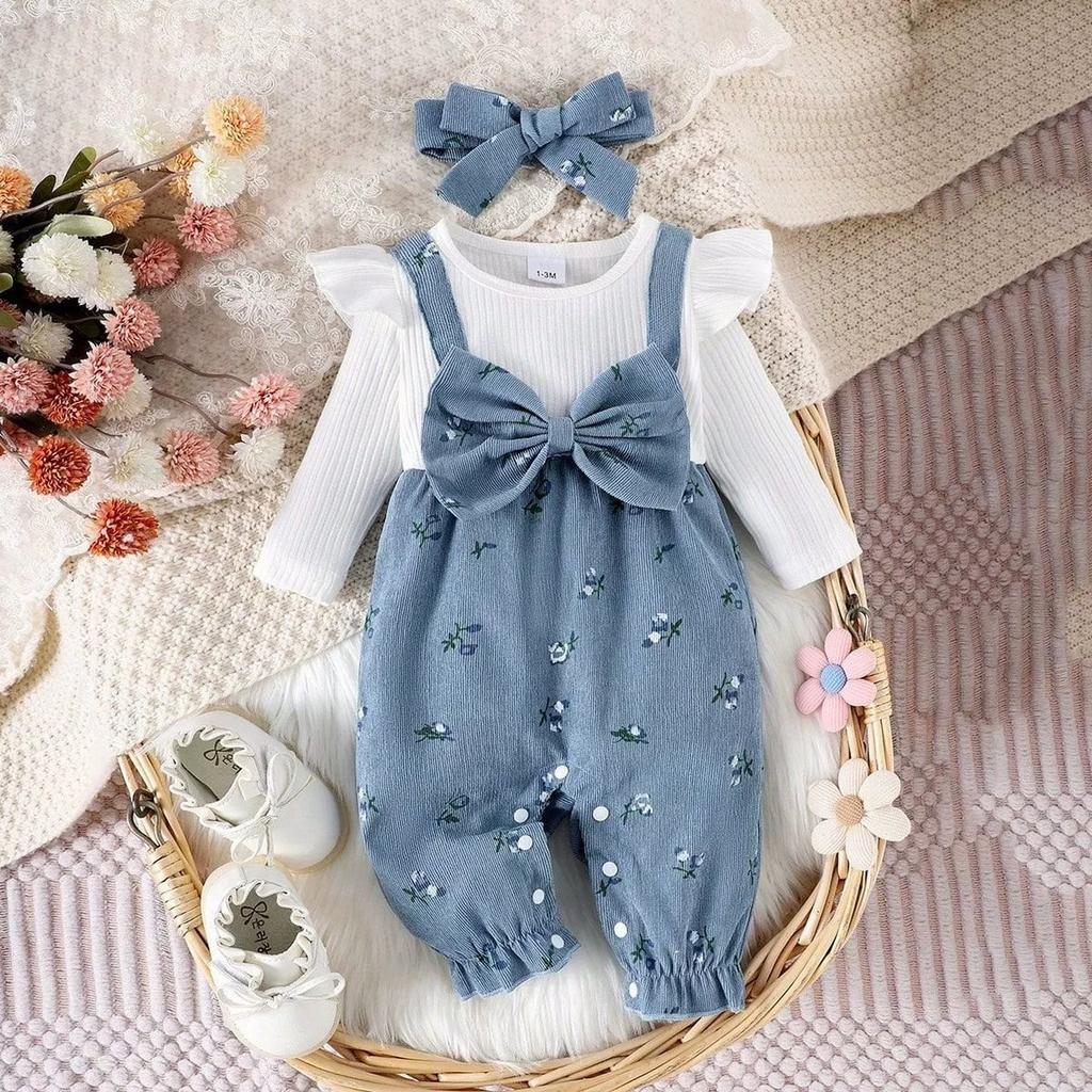 Girls' Stylish Top & Pants 2-Piece Outfit Set