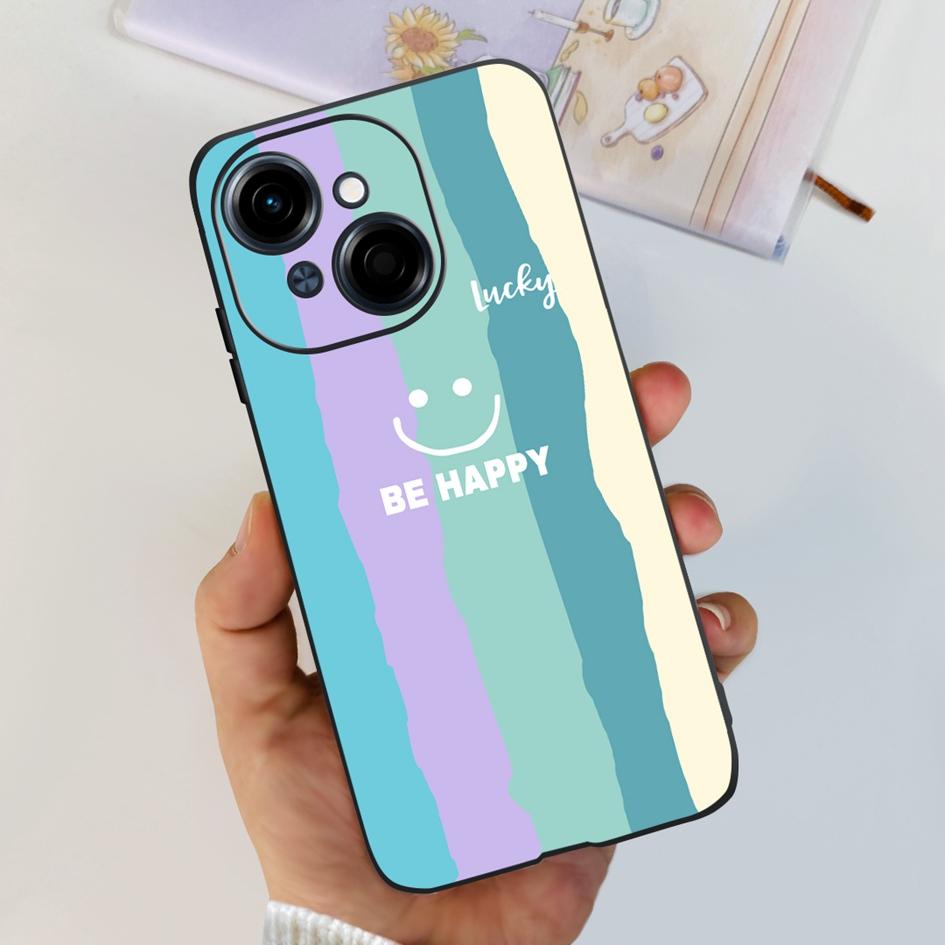 For Phone Case Tecno Spark Go 1 Cover 2024 Popular Flower Soft Silicone Back Protective Cover For Tecno Spark Go 2025 Pop 9 Etui
