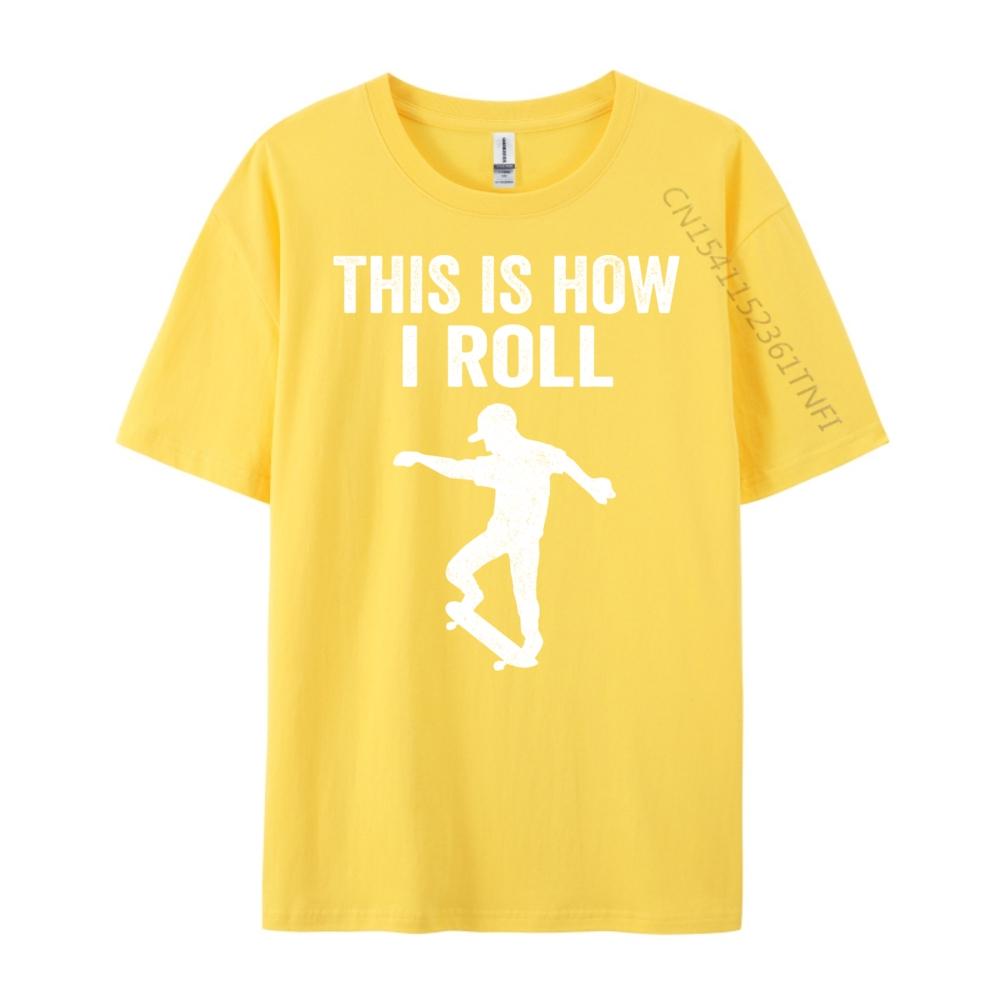 Skateboard Skateboarder Shirt For Men Funny T Shirts New Year Tshirt Character Graphic Cotton Short Sleeve