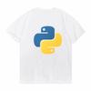 Vintage Python T Shirt Programmer Computer Software Developer Unisex Tee Shirt Programming Coder Shirts Coding Tee Tops Clothing