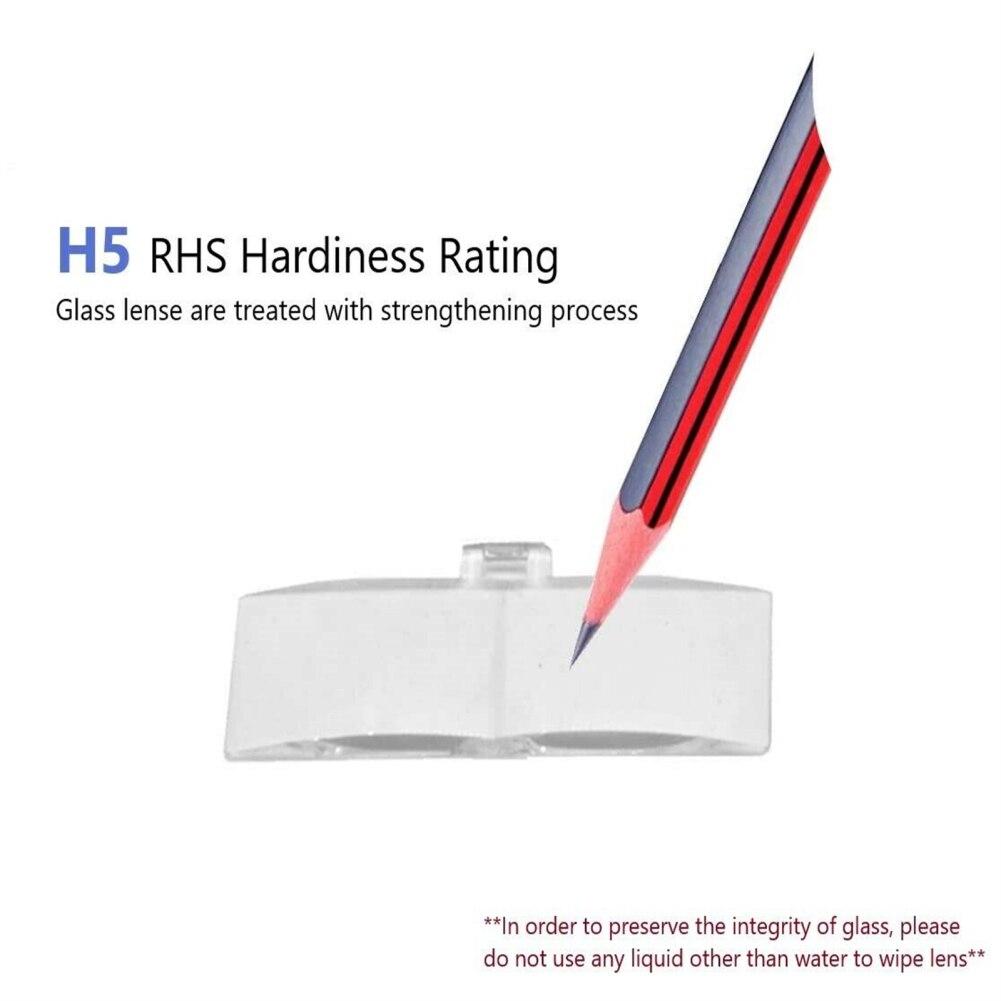 Head Magnifier With LED Light Hands Free Headband Magnifying Glass With 5 Lenses 1.0X 1.5X 2.0X 2.5X 3.5X For Jewelry Arts