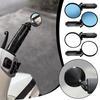 Motorcycle Rearview Mirror Motorcycle Universal Accessories Mirror Motorcycle Circular Mirror Rider Small Handle L0M4