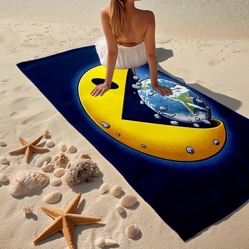 Pixel Game Fashion Beach Towel: Ideal for Summer Adventures Soft, absorbent and quick drying suitable for swimming and bathing