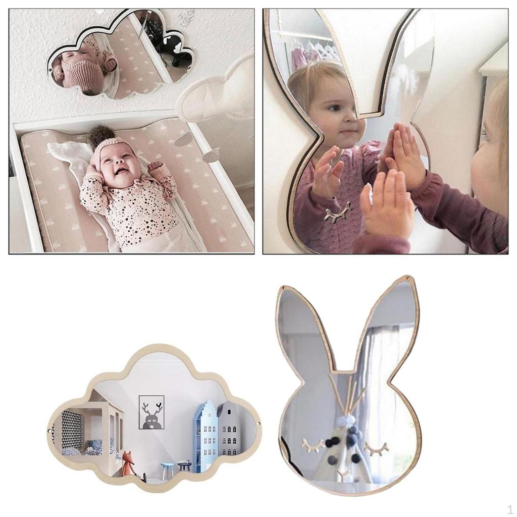 2x Modern Soft Acrylic Wall Sticker for Kids