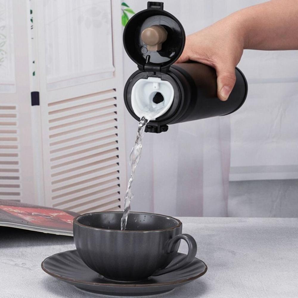 Bilayer Vacuum Insulated Cup 500ML Bouncing Cup Portable Water Cup