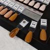 Professional Magnetic Nail Color Display System with 120 Removable Tips and Numbered Labels for Salon and Home Use
