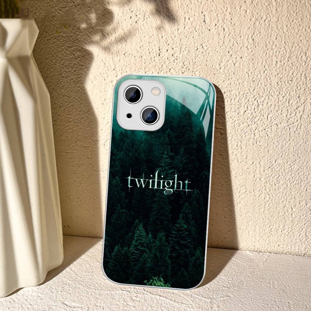 TV Twilight Isabella Edward Cullen Tempered Glass For Iphone 14 13 12 11 Pro Mini XS MAX 14Plus X XS XR Cover
