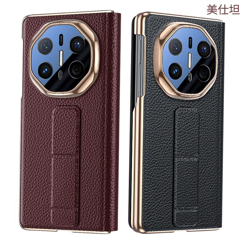 Applicable to Huawei matex5 mobile phone case, smart window wristband bracket X5 collector's edition, high-end business men's leather case