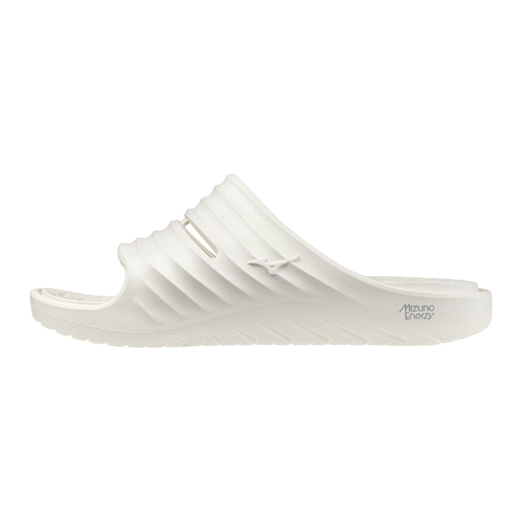 Sports Sandals ENERZY SLIDE Unisex cm 2E [Mizuno] 23.0 Off-White