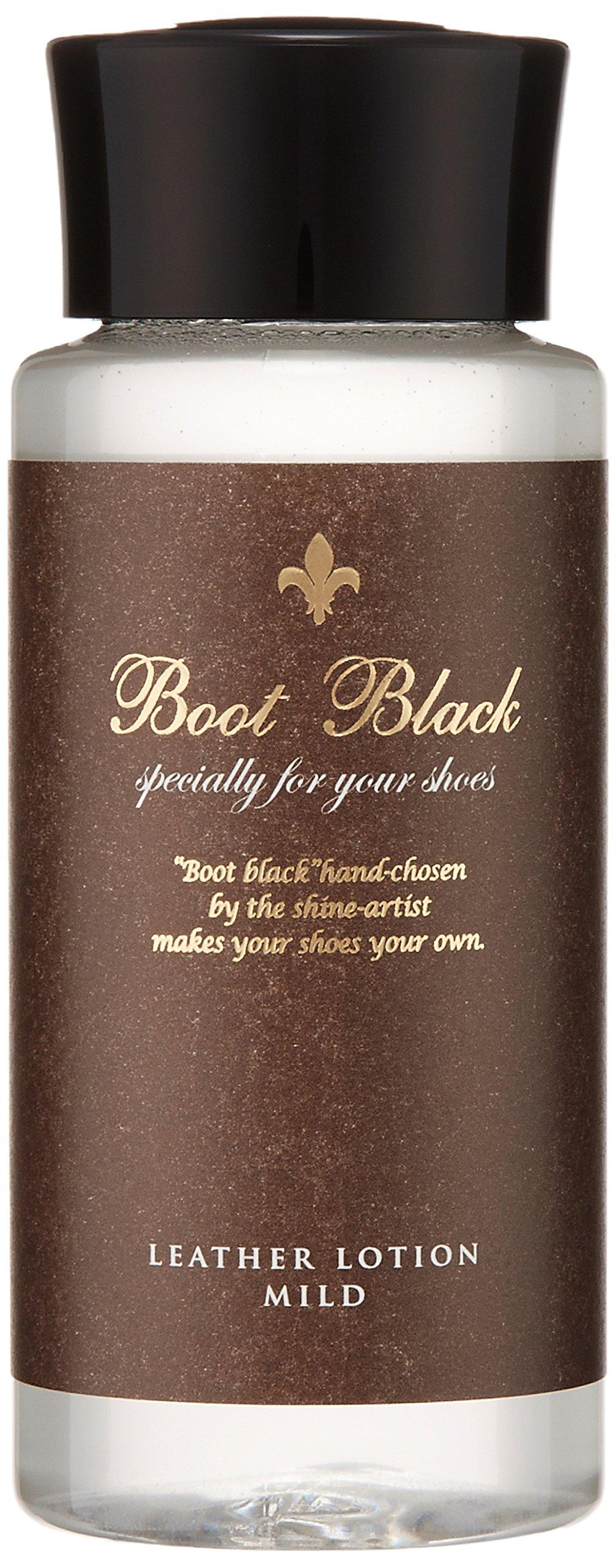 

[Boot Black] Leather Lotion Mild Shoe Cleaner - Removes dirt and moisturizes, contains jojoba oil and mold inhibitor, 100mL, Neutral