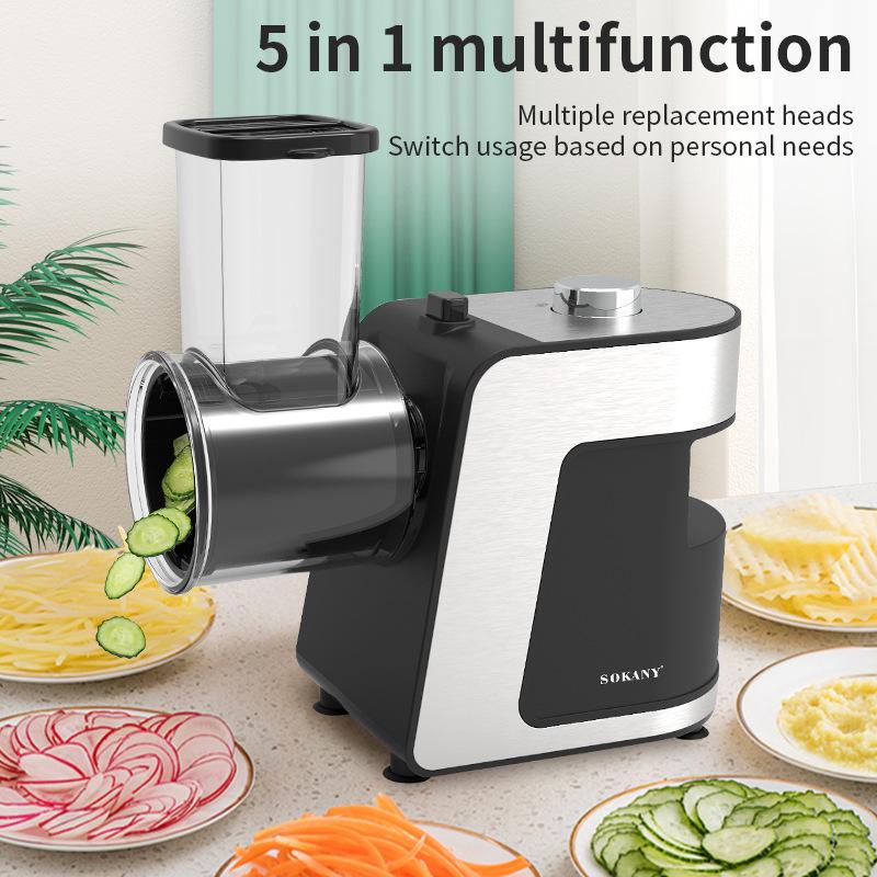 SOKANY1180 Multifunctional Vegetable Slicer Shredder, Household Potato Carrot Cucumber Cutter, Efficient Food Prep Kitchen Gadget