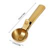 Professional Ice Cream Scooper With Release Button Heavy Duty Stainless Steel Construction Dishwasher Safe Kitchen Tool