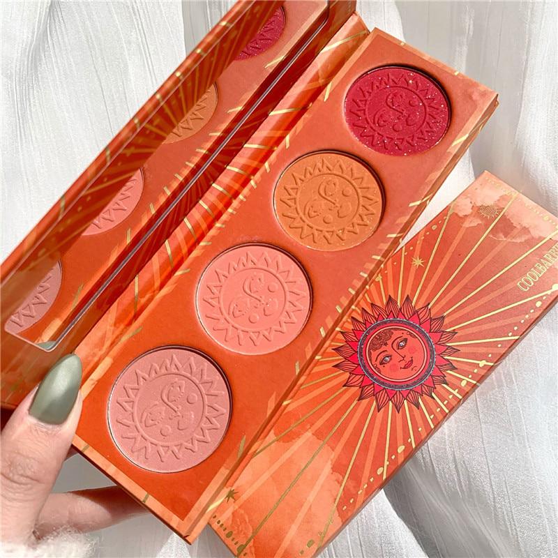 orange blush palette
