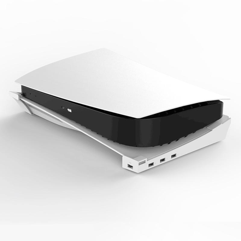 Do wersji z napędem optycznym, płaski uchwyt do przechowywania hosta wersji cyfrowej, stojak do przechowywania hosta z 4 portami USB