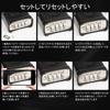 Diyife Upgraded Large Waterproof Padlock, Outdoor Padlock with One-Touch Unlock, 4-Digit Combination Lock, 8mm Thick 304 Stainless Steel Locker, Anti-