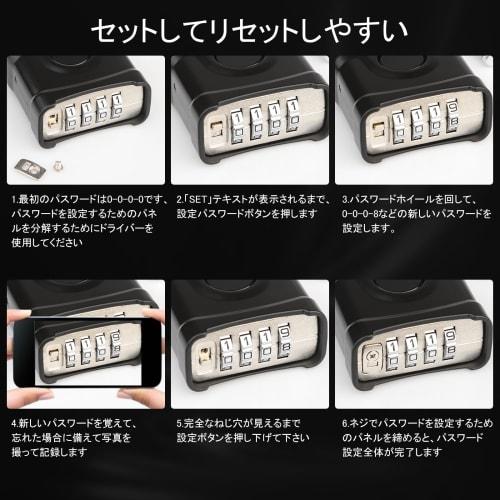 Diyife Upgraded Large Waterproof Padlock, Outdoor Padlock with One-Touch Unlock, 4-Digit Combination Lock, 8mm Thick 304 Stainless Steel Locker, Anti-