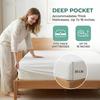 Lenzuolo Impermeabile TPU SPA Coprimaterasso per Coppia Tappetino per Urina Tappetino per Letto Elastico Lenzuola Copripiumini per Singolo Matrimoniale King Queen