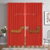 Dachshund Home Interior Curtains 2 Pieces Modern Living Room Curtains for Camera Tulle for Bedroom Blackout Curtain Shades Child