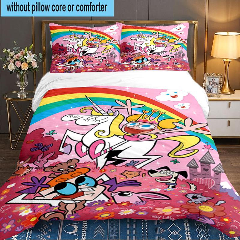 Dexter Power Adventure 3pcs Bedding Set,Including 1pc Duvet Cover And 2pcs Pillowcases Perfect Gift for Christmas,Ideal for Bedroom, Dormitory