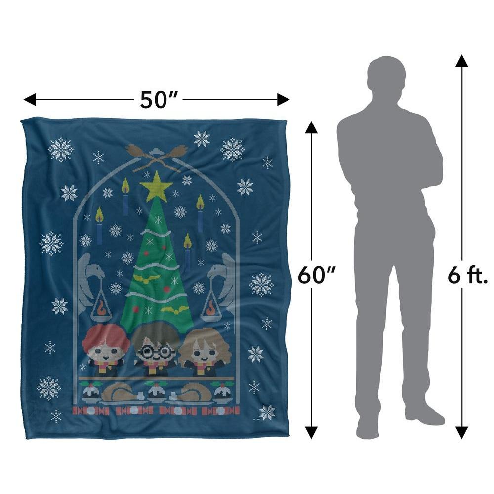 Harry Potter Chibi Christmas Blanket