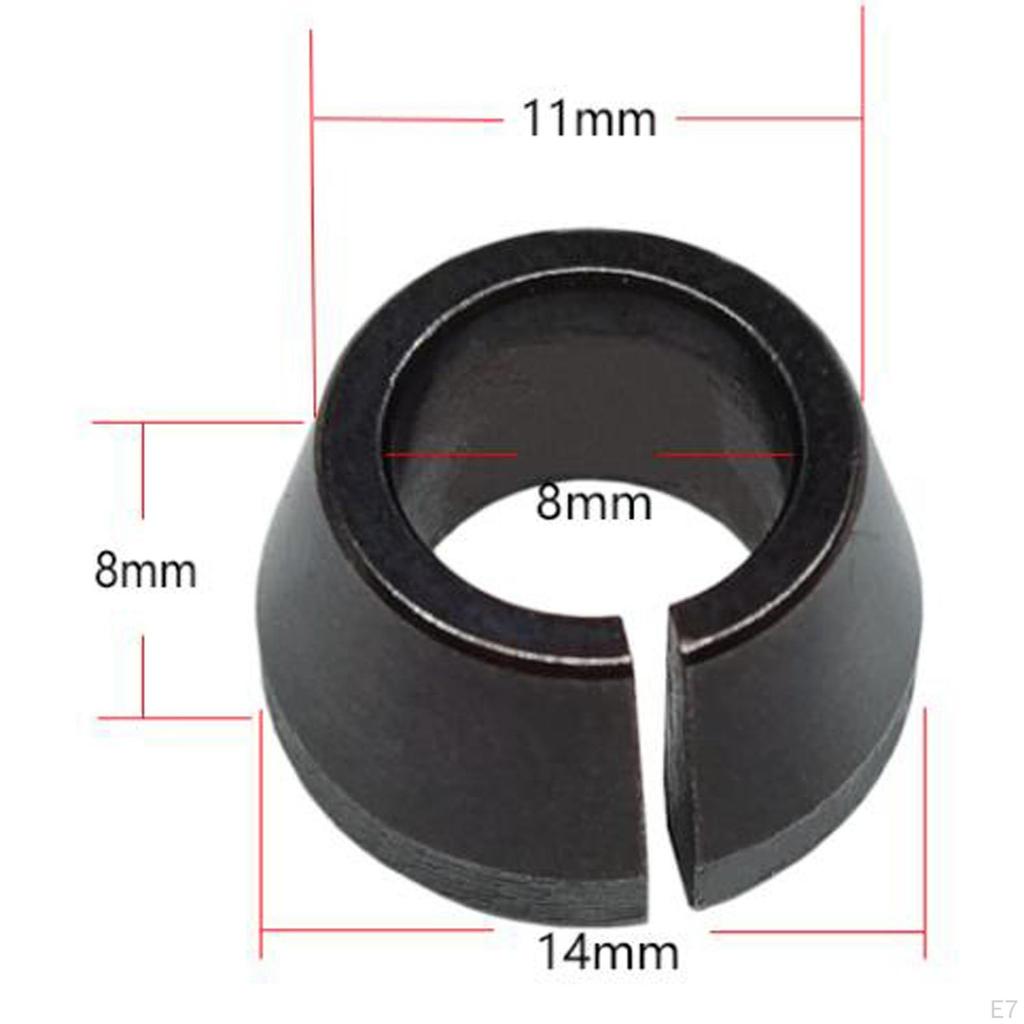 Bit Collet Chuck Clamping Adapter,High Precision Adapter for Engraving Trimming Machine