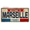Vintage USA Metal Plates, Retro California 15x30cm Plaque, Florida Metal Tin Sign Poster, Bar, Garage, Gifts, Room Decor WY289