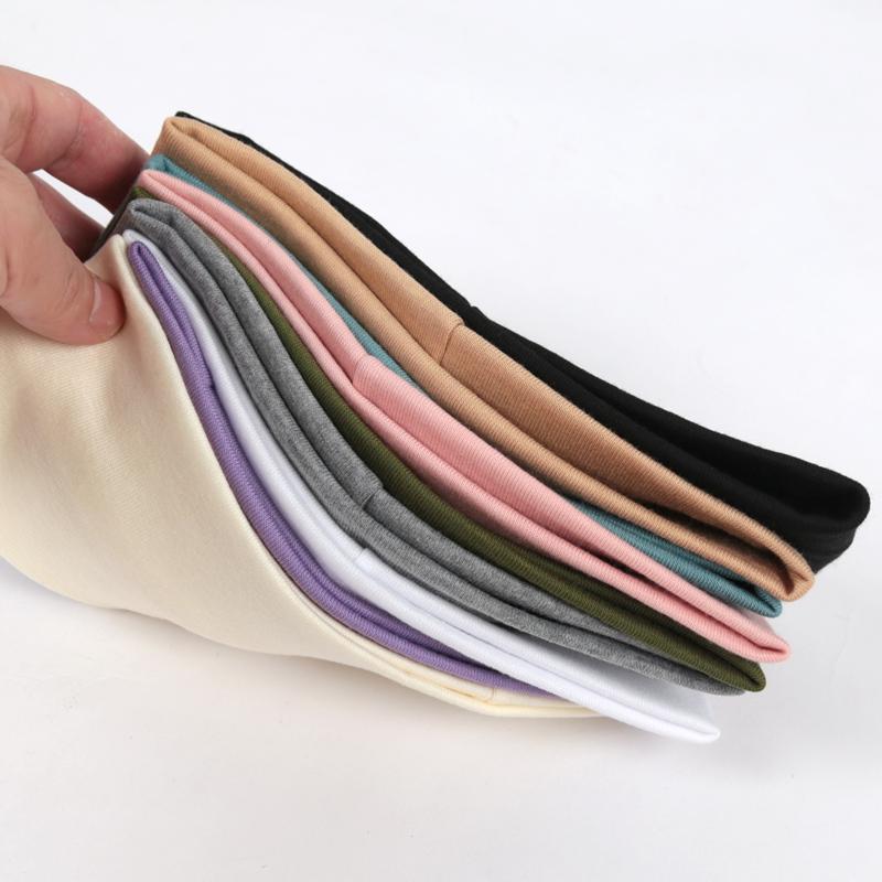 Unisex Simple Solid Color Running Sports Yoga Headband To Absorb Sweat Elastic HairBands Women Makeup Vintag Hair Accessories
