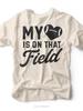 My Heart Is On That Field | Football Tee | Ruby's Rubbish®