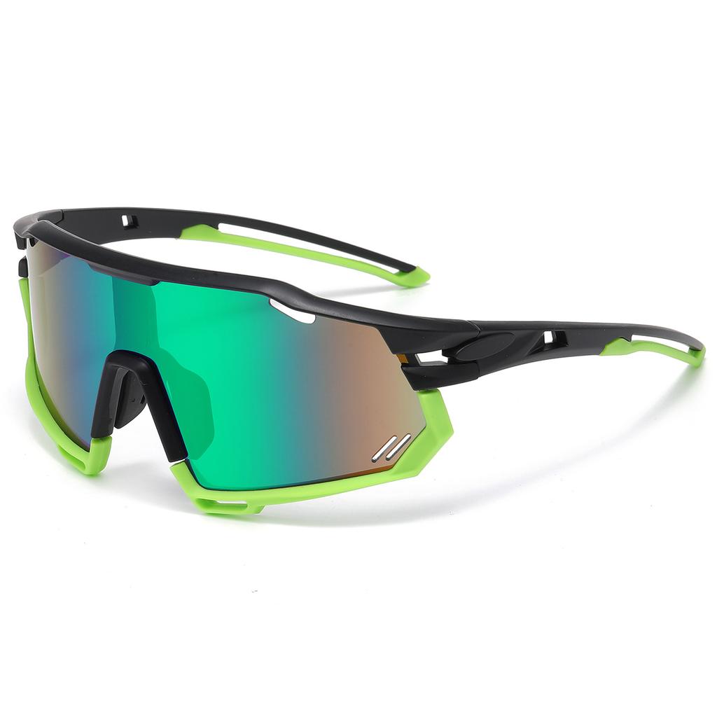 New Cross Border Cycling Sunglasses Outdoor Sports Colorful Windproof Men's Women's Large Frame Mountaineering Glasses
