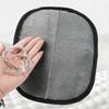 Four-Finger Gentle Grooming Mitt for Cats and Dogs Electrostatic Hair Remover Mitts Reusable for Laundry Sofa Carpet & Car Seat