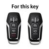 TPU Car Remote Key Case Cover for Ford Fusion Mondeo Mustang F 150 Explorer Edge 2015 2016 2017 2018 Shell Fob Holder Keychain