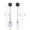 Home Cute Animals Stainless Steel Cartoon Cat Dessert Spoon Coffee Stirrer Stirring Tool Tea Spoons