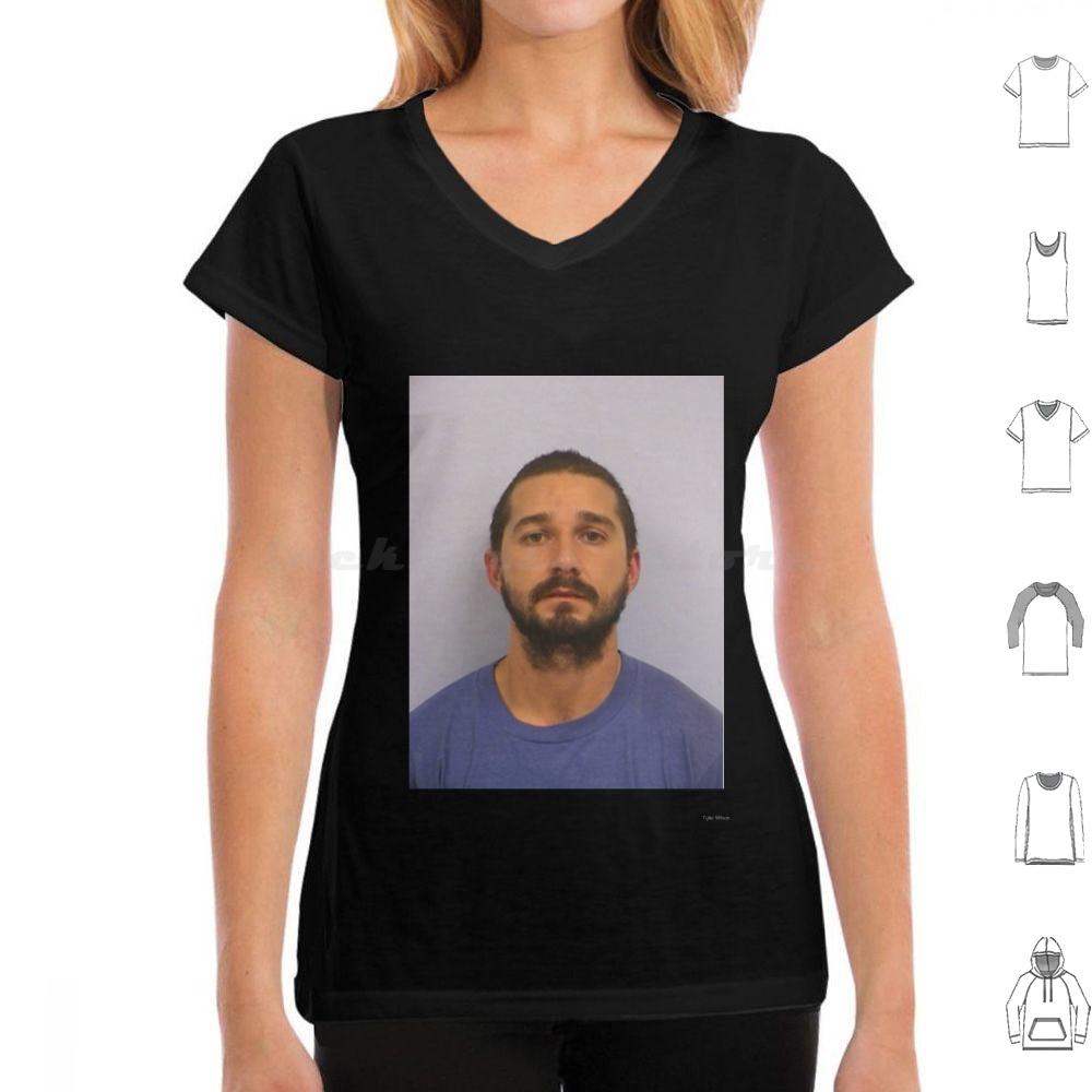 Shia Labeouf Mugshot T Shirt Cotton Men Women DIY Print Shia Labeouf Mugshot Shia Labeouf Shia Labeouf Mugshot Jail Do It All