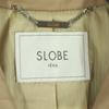 SLOBE IENA Long Sleeve Leather Double Riders Jacket 38 Sheep Leather Women Used