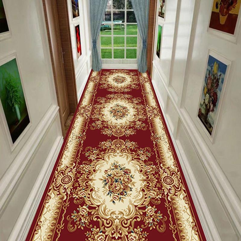 

Национальный цветочный ковер для гостиной, европейский ковер для коридора, ковер для спальни, ковер для пола кухни, противоскользящий коврик, придверный коврик 40x60cm