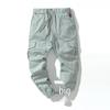 Men's Slim Fit Cargo Running Trousers for Autumn/Winter