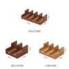 Handmade Wooden Sushi Plate With Divided Compartments For Japanese And French Cuisine Presentation