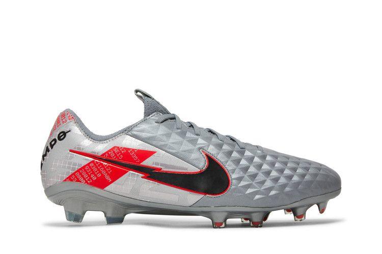 Nike Tiempo Legend 8 Elite FG Metallic Bomber Grey