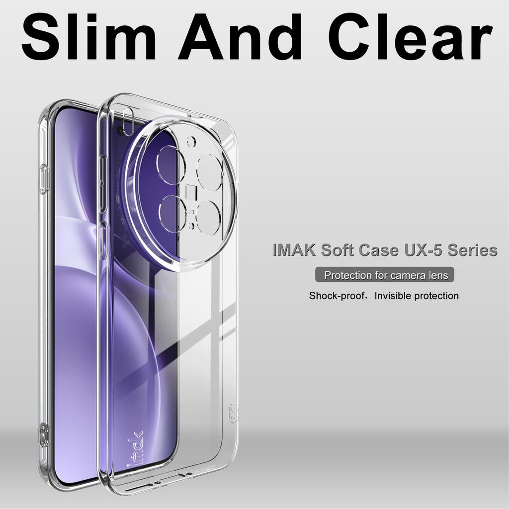 For Vivo X300 Pro 5G Phone Case IMAK Soft Slim Case UX-5 Series