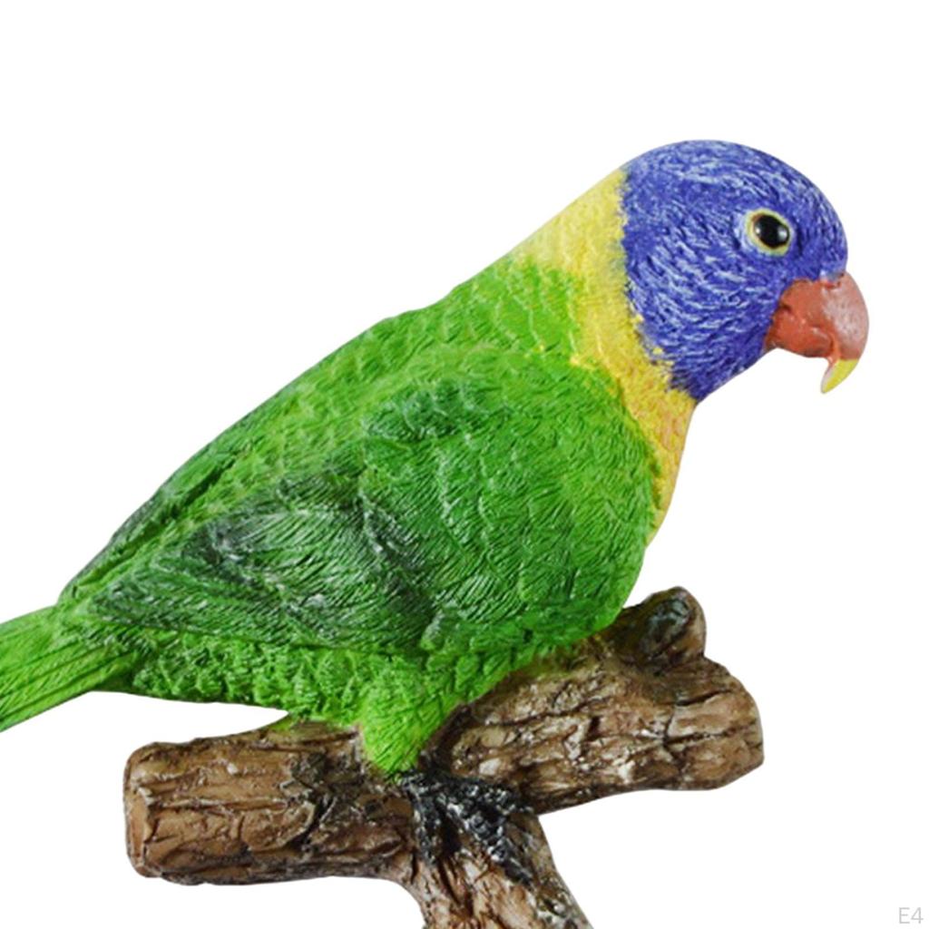 Gancio per Cappotto in Resina Uccello su Ramo Appendi Abiti Statuetta da Appendere Decorazione per la Casa per Cappello