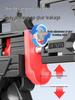 Automatic Glass Glue Gun with 26 Bearings - Labor-Saving Caulking Tool for Structural Adhesive