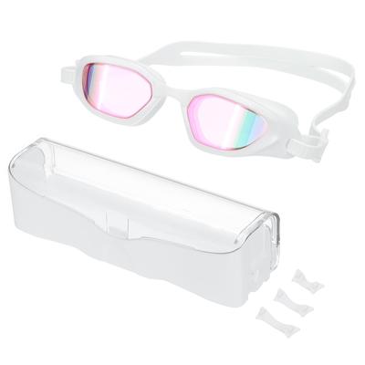 PATIKIL Unisex Polarized Swim Pool Swimming Sun for and with Storage Goggles, Anti-Fog Goggles, Protection, Men, Women, Adults, Teenagers, Box,