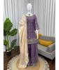 Beautiful Designer Palzoo Set Elegant Ethnic Wear Women Salwar Kameez Bollywood Pakistani Suit