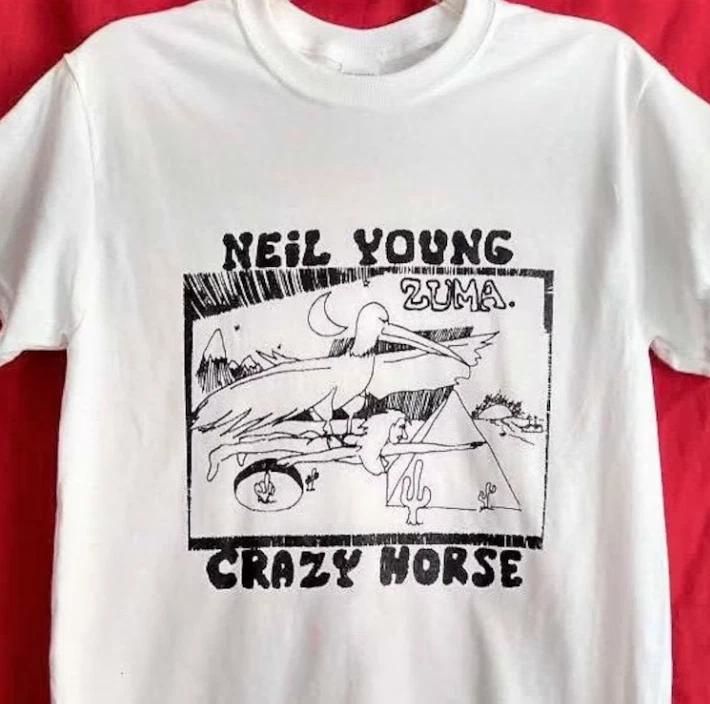 Neil Young Zuma - Crazy Horse Organic T shirt - NEW OFFICIAL L